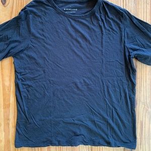 Everlane Black Air Oversized Tee (M)